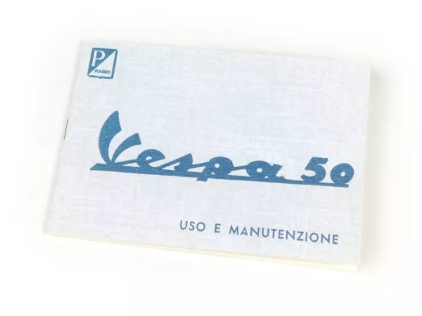 Gebruikershandleiding -VESPA- Vespa 50 (1963)