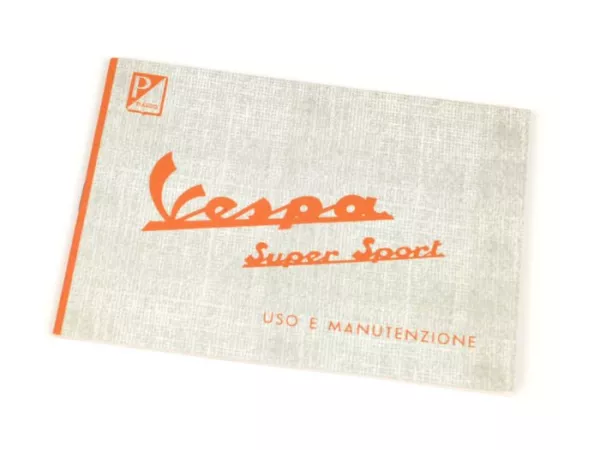 Instruktionsbok -VESPA- Vespa 180 Super Sport (1965)