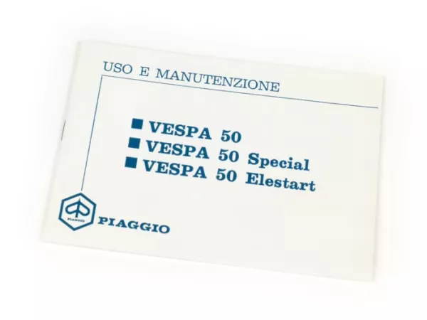 Panduan pemilik -VESPA- Vespa 50 Special (seri ke-2), 50 Elestart