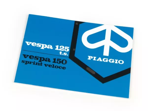 Gebruikershandleiding -VESPA- Vespa Sprint Veloce, TS (1975)