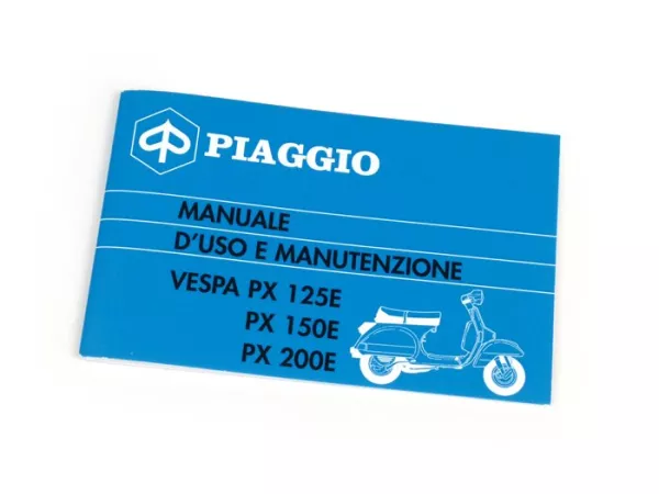 Manuel d’utilisation -VESPA- Vespa PX 125E, PX 150 E, PX 200 E (1983)