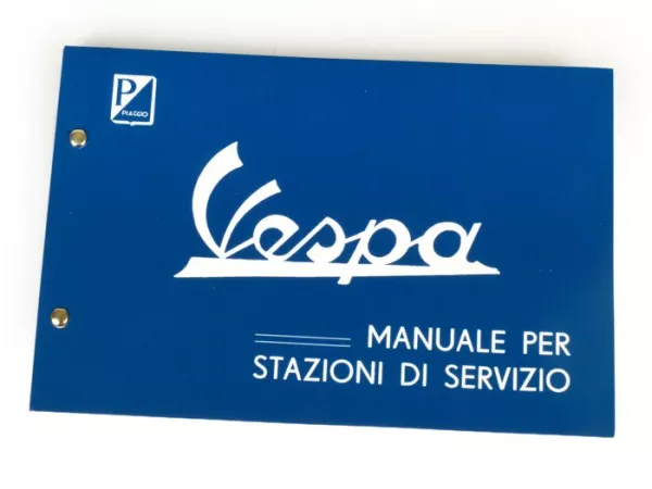 Werkplaatshandboek (Italiaans) -VESPA- Vespa (1955-1966) Largeframe/Smallframe - VN, VNA, VNB, VL, VB1, VBA1, VBB, GL150 (VLA), Sprint150 (VLB), Super (VNC/VBC), GS150 (VS1-5), GS160/GS4 (VSB), SS180 (VSC), V50 (V5A), V90 (V9A1T), SS90 (V9SS), Nuova