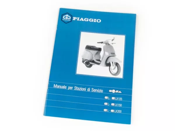 Werkplaatshandboek -VESPA- Vespa Cosa 125 L-LX, Cosa 150 L-LX, Cosa 200 L-LX,