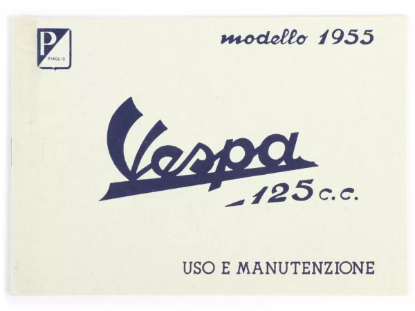Gebruiksaanwijzing -VESPA- Vespa 125 (1955)