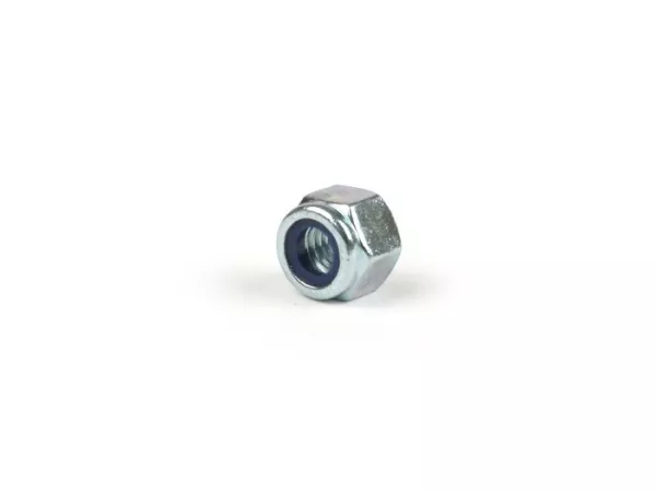 Self-locking nut high version -similar to DIN 985- M6 - used e.g. for fixing centre stand spring clip Vespa
