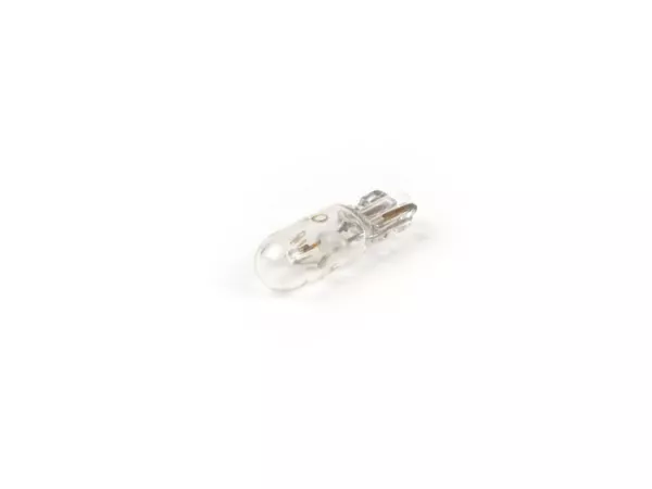 Bombilla -PIAGGIO- W2X4,6d - 6V 1,2W - Blanca (utilizada como bombilla de control Vespa PK, PK S, PK XL)