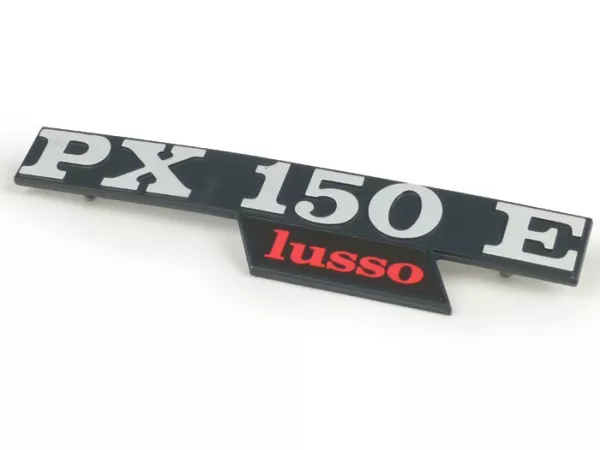 Zijklep belettering -OEM KWALITEIT- Vespa PX150 E Lusso- Vespa PX150 (bouwjaar 1984-1997)