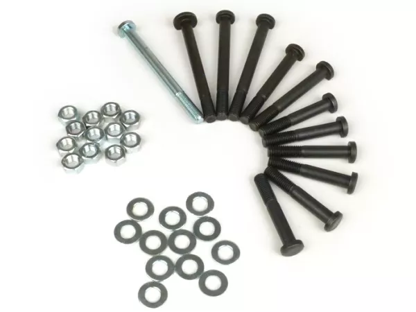 Set baut casing mesin - Set baut mesin - Set baut mesin - KUALITAS OEM - Vespa V50, V90, PV125, ET3, PK S, PK XL, PK XL2 - 12 baut
