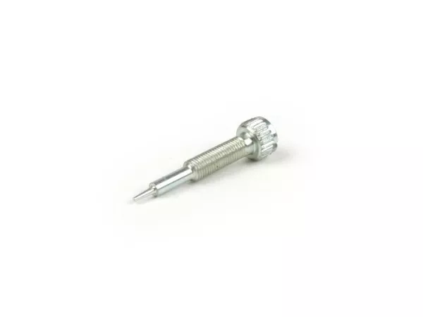 Tornillo de ajuste de la mezcla -DELLORTO- SHB, SHBC - rosca M4 x 0,75mm, L=29mm - punta fina