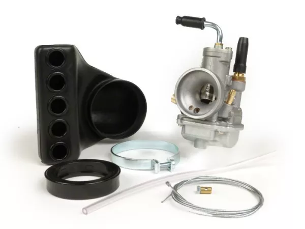 Carburador -POLINI- CP 19mm - Vespa PV125, ET3, PK S, PK XL - adecuado para colector de admisión original 19/19 - AW=23/30mm
