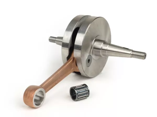 Crankshaft -TAMENI-  Vespa GS150 / GS3 (conversion to Ø15mm con rod bearing), Motovespa 150 S, 150 Sprint, 150 GS