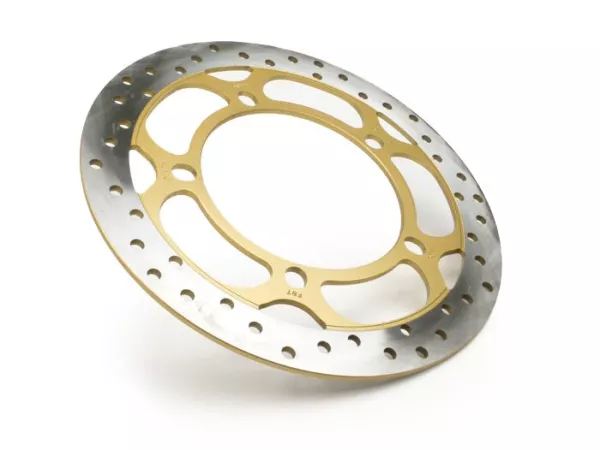 Brake disc -PIAGGIO Ø=300x145x4.9mm Aprilia SRV 850 front lhs/rhs, Gilera GP 800 front lhs/rhs - gold