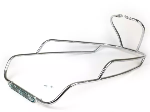 Opvangbeugel achter -PIAGGIO- Vespa LX50, LX125, LX150, Vespa LXV50, LXV125, LXV150 - Chroom