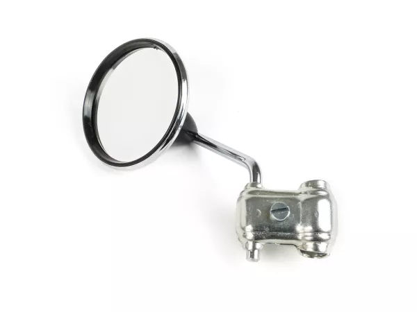 Specchio - Specchio a pinza per paragambe VICMA - cromo, sinistro, universale - Ø= 80mm