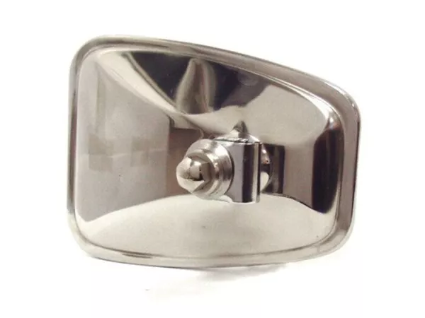 Mirror head -STADIUM stainless steel- rectangular