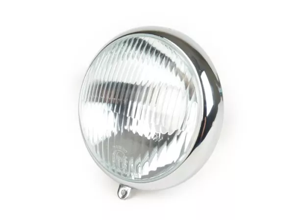 Koplamp -SIEM, Ø=105/115mm (glas/buiten)- Vespa Wideframe VM1, VM2, VN1, VN2