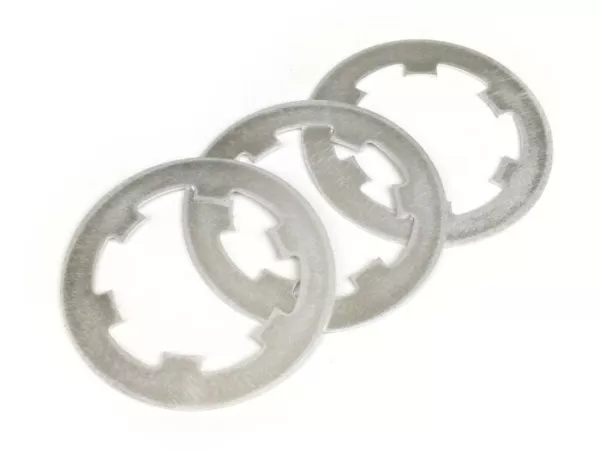 Kupplungsreibscheiben-Set -MRP Aluminium- Vespa Smallframe- Typ PK XL2 - 3 x 1,5mm
