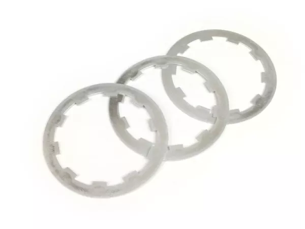 Jeu disques lisses d’embrayage -MRP aluminium- pour embrayages LTH Liedolsheim, MMW Hartz 4.2 & 4 & 5 - 3x1,5mm