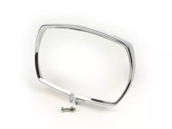 Sierring koplamp -SIEM, rechthoekig- Vespa V50 Speciaal - chroom