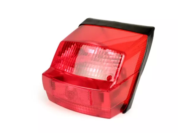 Piloto trasero -MOTO NOSTRA- Vespa PX antigua (-1984) con marca E - rojo