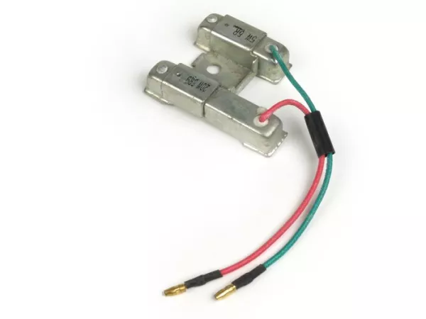 Resistenza in serie per sistema di illuminazione -101 OCTANE 20W + 5W- GY6 50cc 4 tempi (139QMA, 139QMB), GY6 125cc 4 tempi (152QMI), GY6 150cc 4 tempi (157QMJ), Kymco 50cc 4 tempi)