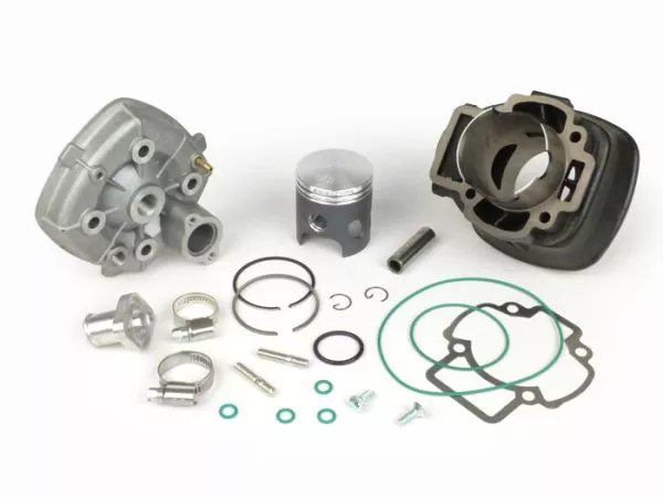 Cylinder -TOP PERFORMANCES 70 cc Black Trophy- Piaggio LC 2-stroke