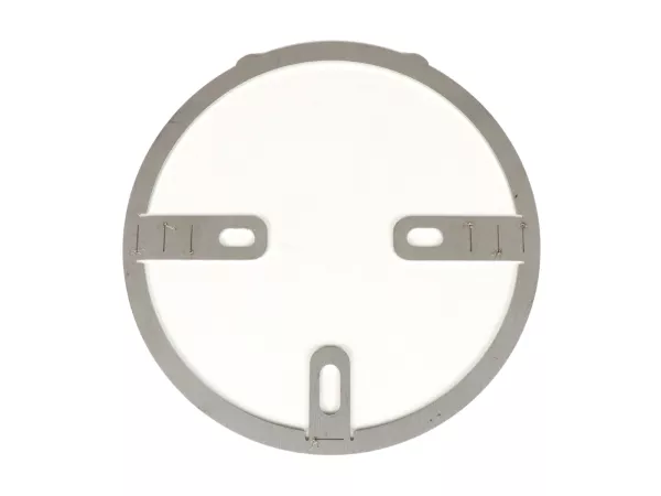 Montageframe voor koplampen -UNIVERSAAL helder glas- Ø=120mm - 12V 35/35W HS1 (H4) - met E9-opschrift - voor montage in balhoofd Vespa PV125 (VMA1T, VMA2T), ET3 (VMB1T), Super (VNC1T, VBC1T)