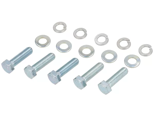 Juego de tornillos depósito, banco asiento -VESPA- Vespa V50, V90, SS50, SS90, PV, ET3, VBA, VBB, VNA, VNB, GL, Super, Sprint, Sprint Veloce, GT, GTR, GS160, SS180
