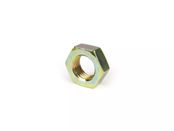 Nut flat type -DIN 936 22H- M14 x 1.5 (used as clutch nut Lambretta LI, LIS, SX, TV (series 2-3), DL, GP)