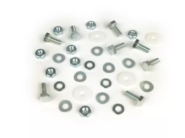 Schroevenset voor zadel/zadel -CASA LAMBRETTA- Lambretta LI (serie 3), LI S, SX, TV (serie 3), DL, GP