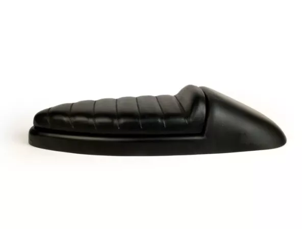 Zitbank -SPAQ- Vespa PX80, PX125, PX150, PX200 - Zwart