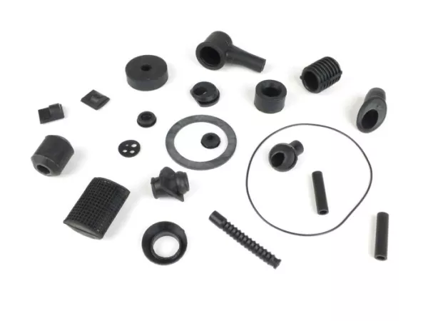 Rubberen onderdelen set -RMS (made in Italy) 21-delig- Vespa PX (-1984)