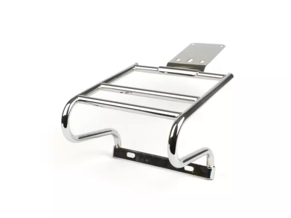 Achterkofferdrager -RMS- Vespa PX80, PX125, PX150, PX200 - Chroom