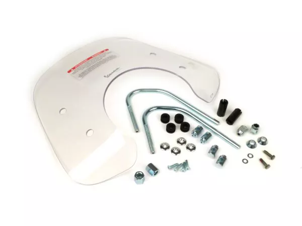 Screen -PIAGGIO Cruiser- Vespa Primavera 50 (ZAPC53100, ZAPC53200), Vespa Primavera 125 (ZAPM81100), Vespa Primavera 150 (ZAPM81200) - clear