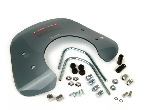 Flyscreen -PIAGGIO Cruiser- Vespa Primavera 50 (ZAPC53100, ZAPC53200), Vespa Primavera 125 (ZAPM81100), Vespa Primavera 150 (ZAPM81200) - smoked