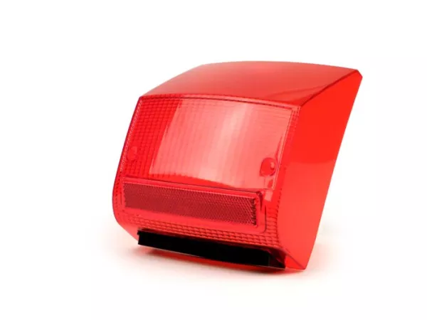 Lente piloto trasero -MOTO NOSTRA- Vespa PX Lusso (1985-2000) - rojo