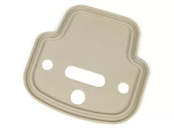 Joint entre feu arrière et châssis -OEM QUALITÄT- compatible avec feu arrière Vespa ancienne, métal, grand (7676776) - Vespa Super (VNC1T, VBC1T), GT125 (VNL2T), Sprint (VLB1T, 025479-), SS180 (VSC1T, 0018001-) - gris