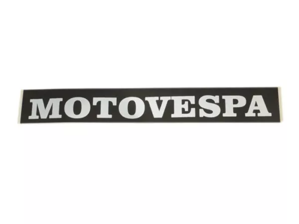 Zitbankbelettering -VESPA- Motovespa Motovespa 125 CL (CL9), Motovespa 150 CL (NC9), Motovespa 200 DS (DS9), Motovespa 200 DN (DN9), Motovespa 75 Primavera (PN, PK 9.330.001), Motovespa 125 Primavera (T, NV, NK 9.240.001)