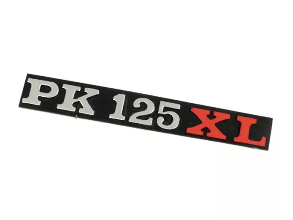 Belettering op zijklep en bagageruimte -VESPA- PK125 XL- Vespa PK125 XL (VMX6T), Motovespa PK125XL (97C)