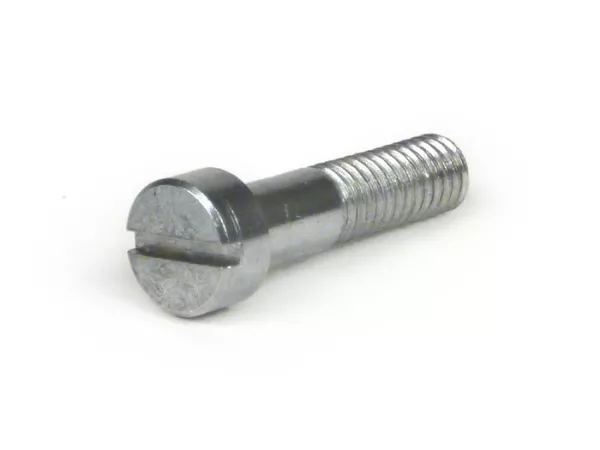 Tornillo para lente de piloto trasero -SIEM M4 x 17mm, paso=0,7, vástago Ø=3x7mm- Vespa 50 R, Vespa 50 Special (V5A2T), Vespa 50 Elestart (V5A3T)