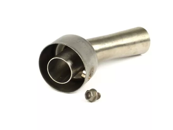 DB-Eater -Akrapovic Ø18mm- Vespa GTL 200, GTS 125-300 ie Super, GTV 250-300 ie - acero inoxidable (Øinner=18mm, Øouter=43mm, longitud=80mm)