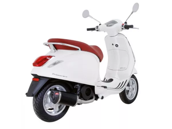 Scarico -REMUS RSC- Vespa Primavera 125-150ie 3V (-2016, Euro3), Vespa Sprint 125-150ie 3V (-2016, Euro3) - Fibra di carbonio