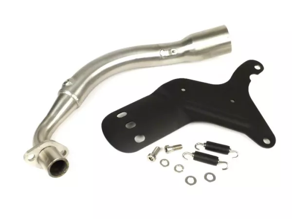 Uitlaatspruitstuk en beugel -REMUS RSC- Ø=65mm - Vespa LX 125-150ie 3V, Vespa S 125-150ie 3V