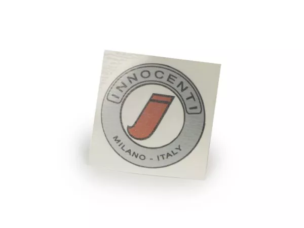 Badge horn cover -LAMBRETTA- Innocenti emblem - Lambretta C 125 - sticker