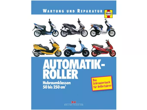 Boek -Repair manual- Automatische scooter 50-250cc (Italië, Spanje, Frankrijk en Japan) - het reparatieboek voor scooterrijders door Phil Mather