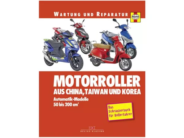 Boek -Repair manual- Automatische scooter 50-200cc (China, Taiwan en Korea) - het reparatieboek voor scooterrijders door Phil Mather