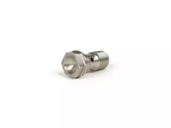 Banjobout remleiding -ALLEGRI, M10 x 1.00- roestvrij staal - sleutelwijdte 12mm