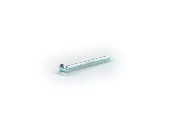 Raised slotted countersunk screw -DIN 964- M3 x 30 - galvanised (used for light switch Lambretta J)