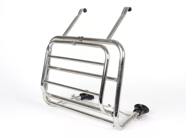 Inklapbaar voorrek -VIGANO Style- Lambretta LI (serie 2), TV (serie 2) - roestvrij staal