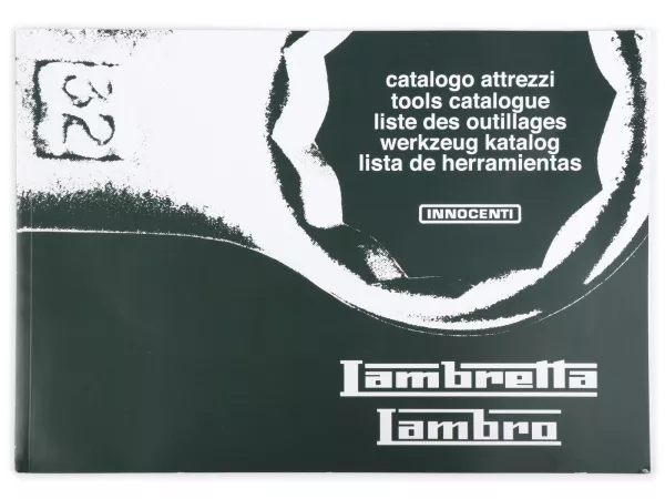 Tools catalogue -SCOOTERPRODUCTS- Lambretta and Lambro (1960's models)